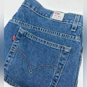 Vintage 1999 Levis Dry Goods Jeans Womens Sz 12 Regular Cropped Denim N9